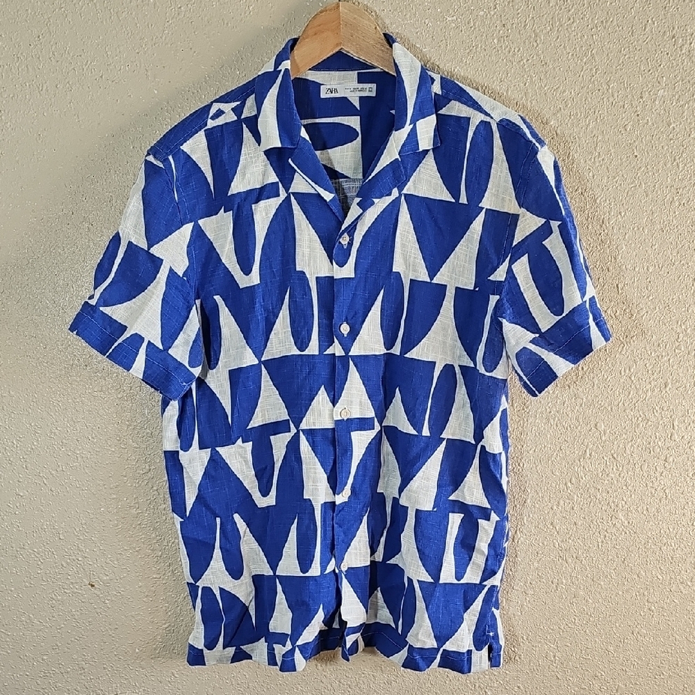Zara Men's Hawaiian Shirt.